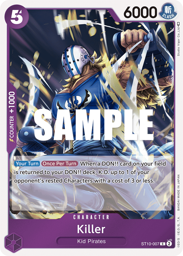 Killer - ST10-007 - The Three Captains