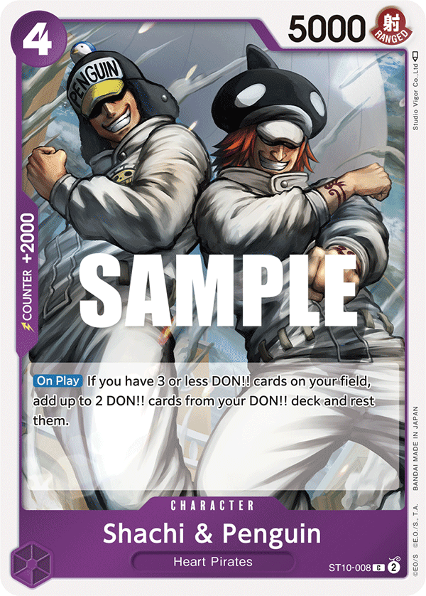 Shachi & Penguin - ST10-008 - The Three Captains