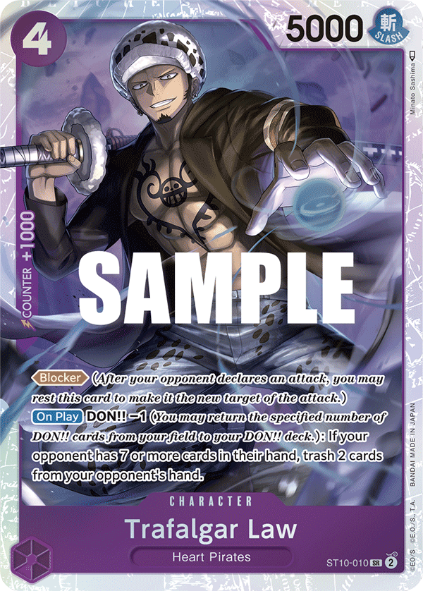 Trafalgar Law - ST10-010 - The Three Captains