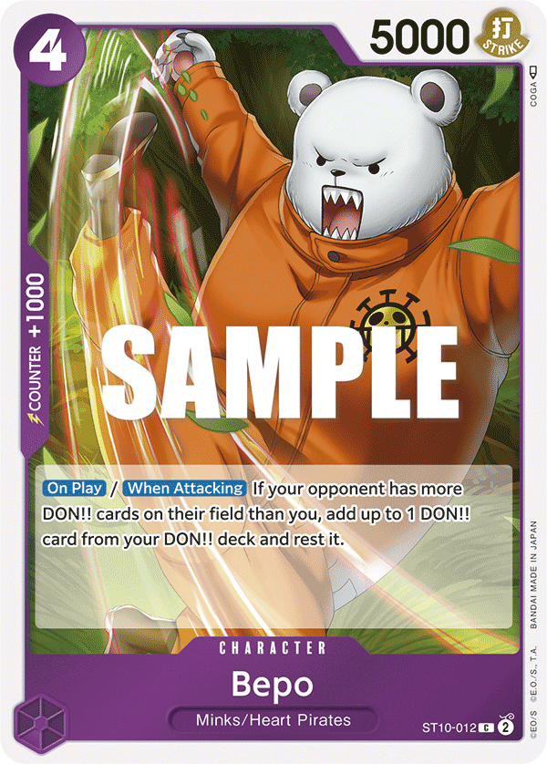 Bepo - ST10-012 - The Three Captains