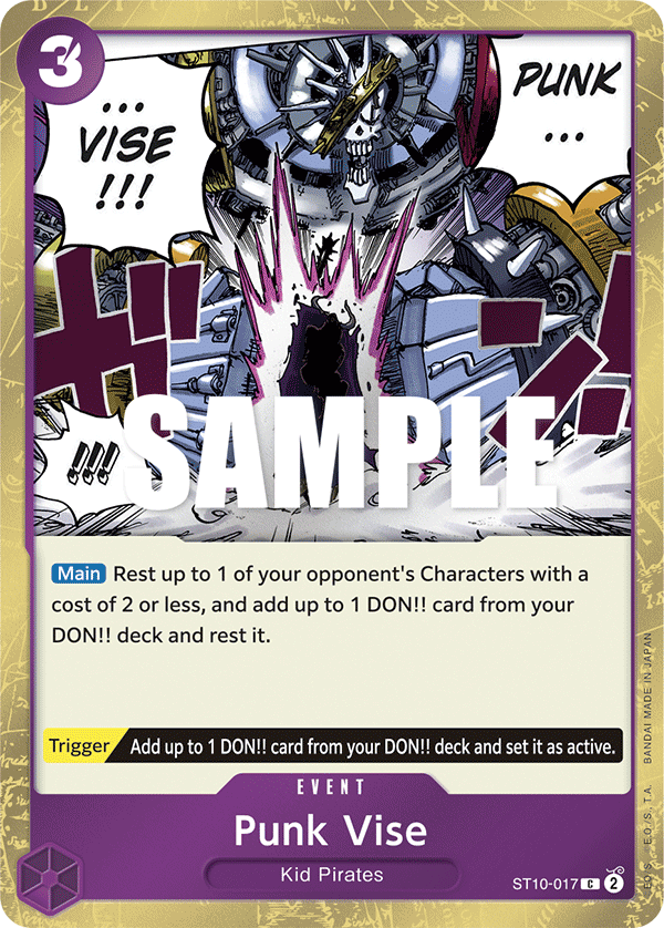 Punk Vise - ST10-017 - The Three Captains