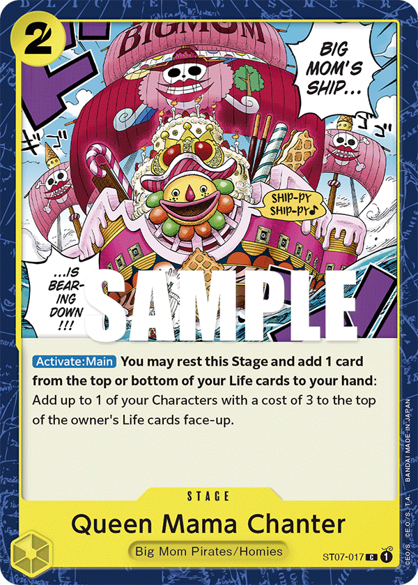 Queen Mama Chanter - ST07-017 - Big Mom Pirates