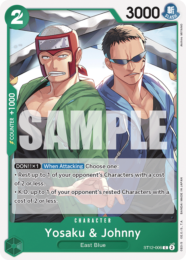 Yosaku & Johnny - ST12-006 - Zoro and Sanji