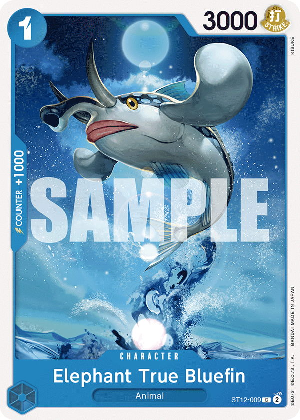 Elephant True Bluefin - ST12-009 - Zoro and Sanji