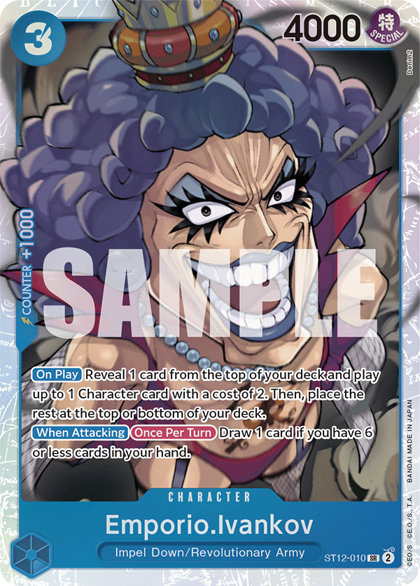 Emporio.Ivankov - ST12-010 - Zoro and Sanji