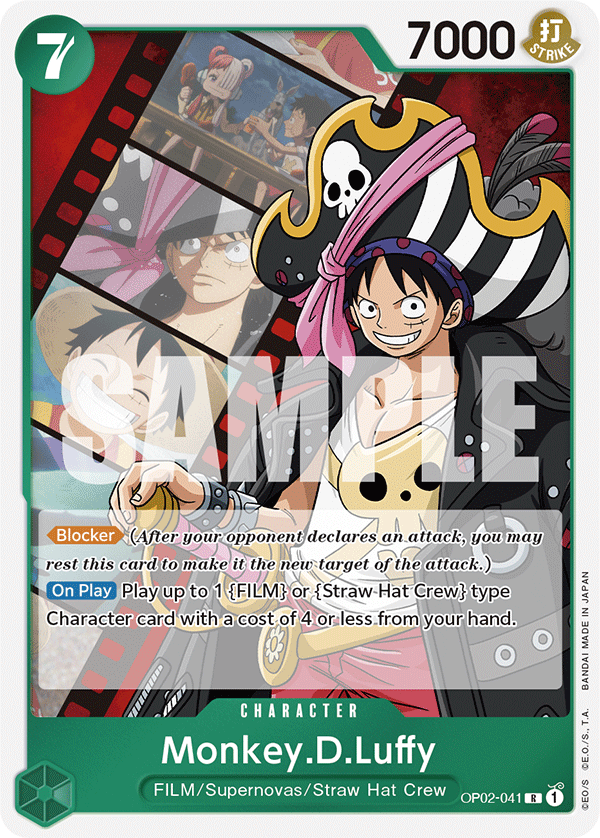 Monkey.D.Luffy - OP02-041 - Uta