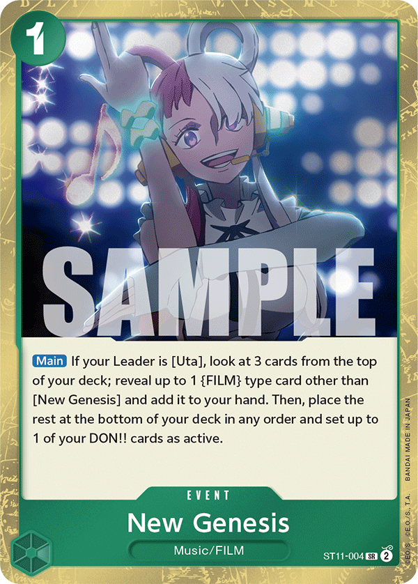 New Genesis - ST11-004 - Uta