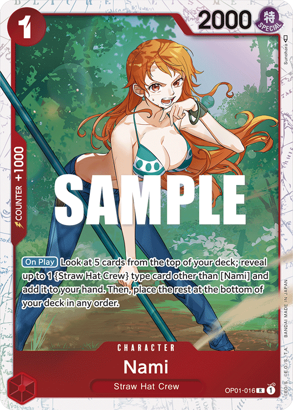 Nami - OP01-016 - The Three Captains