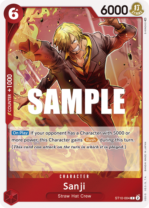 Sanji - ST10-004 - The Three Captains
