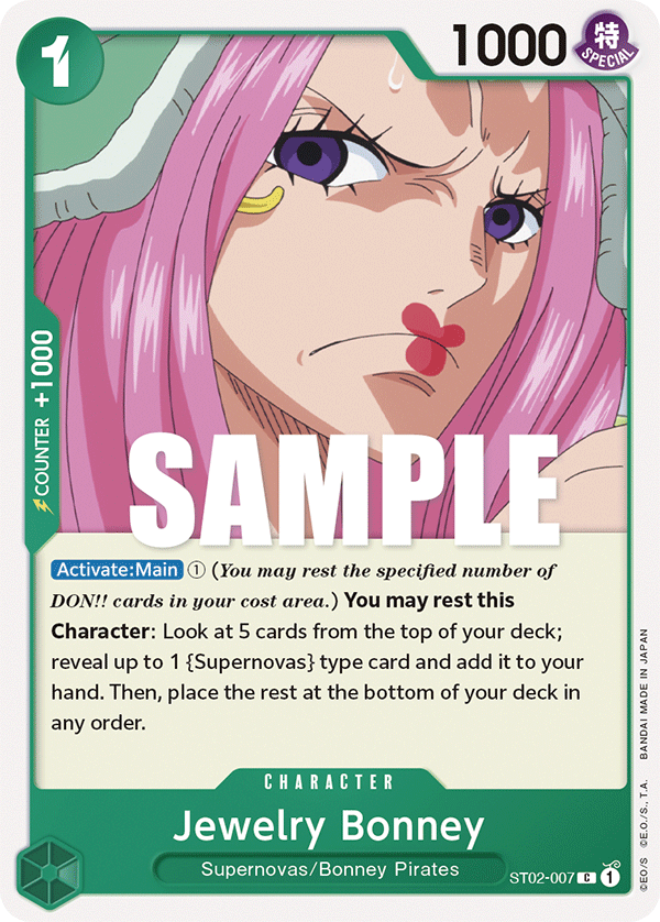 Jewelry Bonney - ST02-007 - Worst Generation