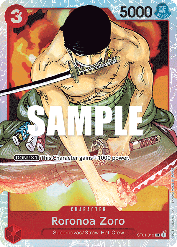 Roronoa Zoro - ST01-013 - Straw Hat Crew
