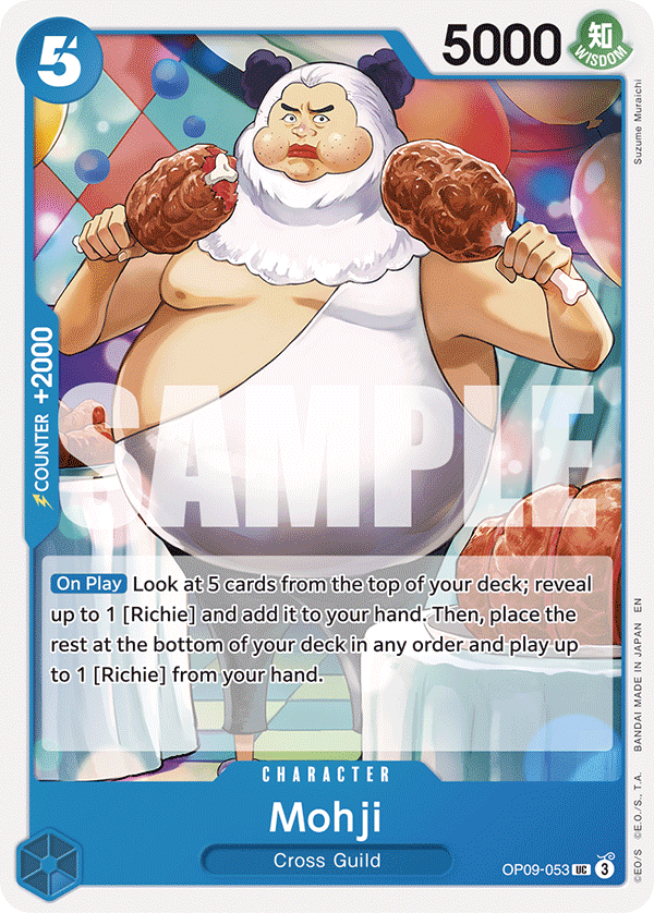 Mohji - OP09-053 - BLUE Buggy