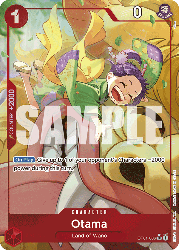 Otama (Alternate Art) - OP01-006 - ONE PIECE CARD THE BEST