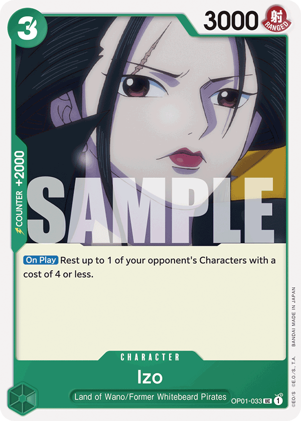 Izo - OP01-033 - ONE PIECE CARD THE BEST