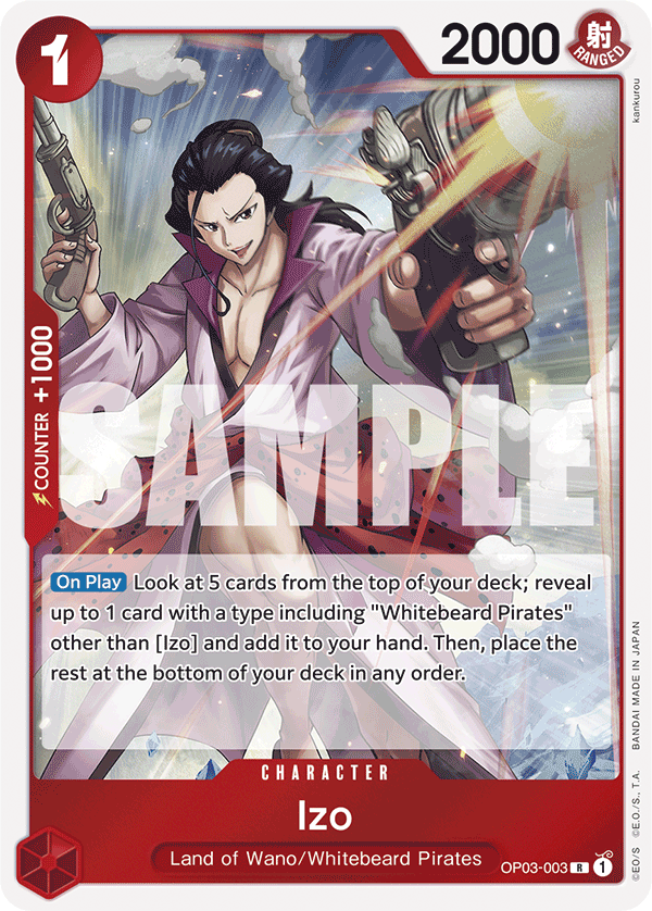 Izo - OP03-003 - ONE PIECE CARD THE BEST