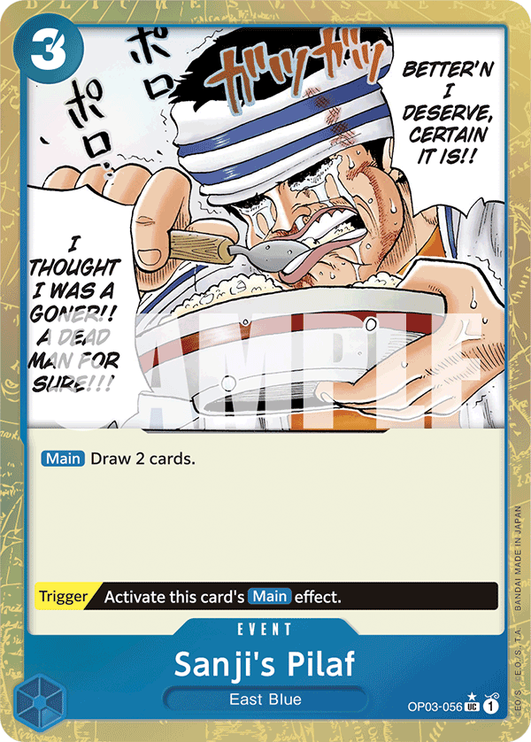 Sanji's Pilaf (Textured Foil) - OP03-056 - ONE PIECE CARD THE BEST