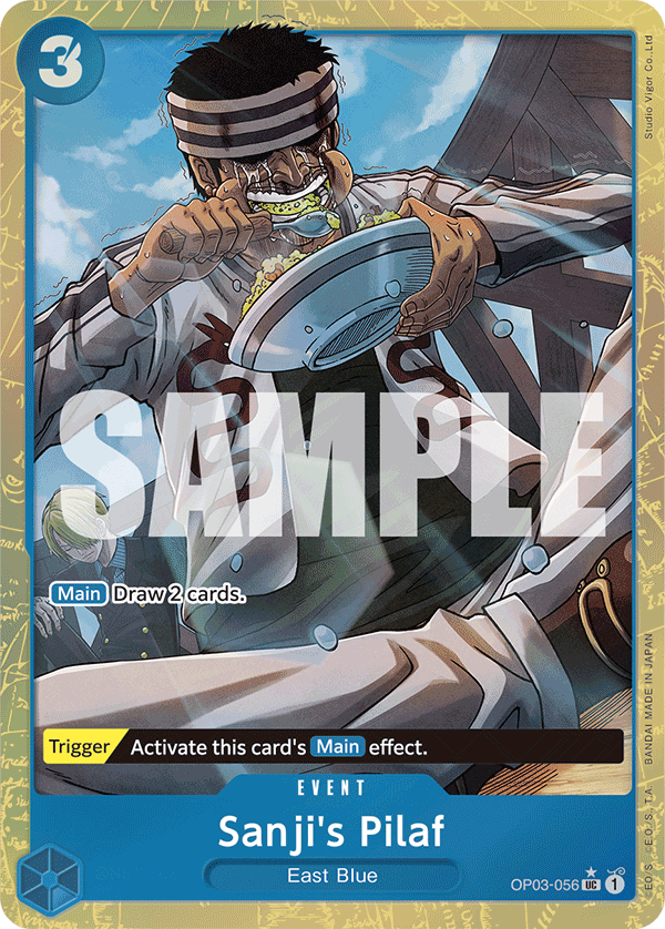 Sanji's Pilaf (Alternate Art) - OP03-056 - ONE PIECE CARD THE BEST