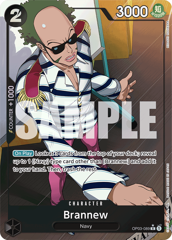 Brannew (Full Art) - OP03-089 - ONE PIECE CARD THE BEST