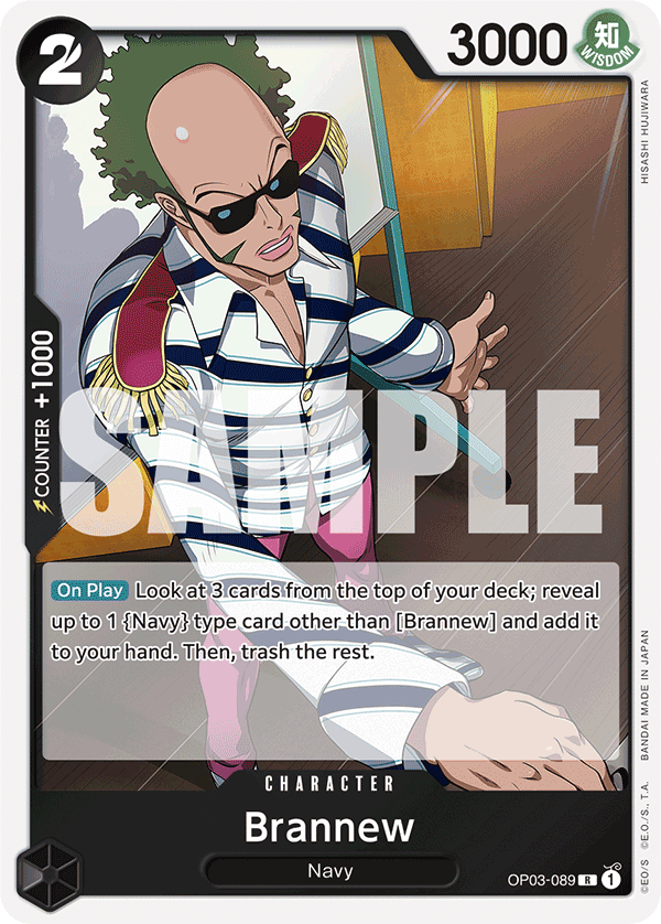 Brannew - OP03-089 - ONE PIECE CARD THE BEST