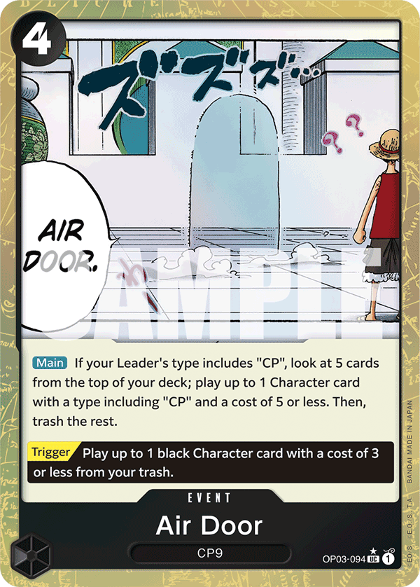 Air Door (Textured Foil) - OP03-094 - ONE PIECE CARD THE BEST
