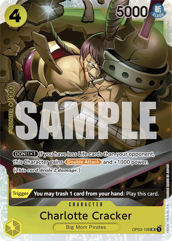Charlotte Cracker - OP03-108 - ONE PIECE CARD THE BEST
