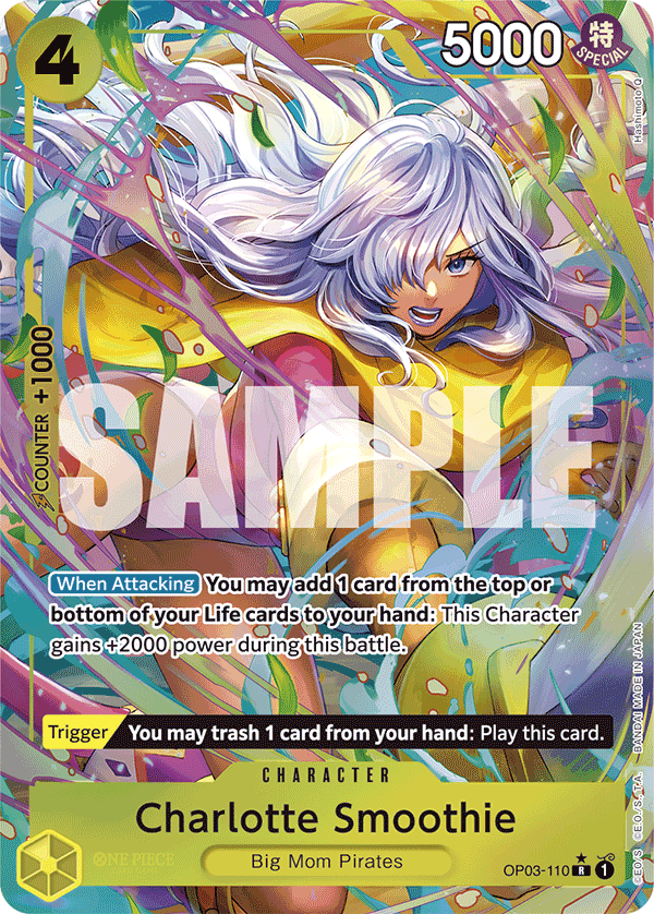 Charlotte Smoothie (Alternate Art) - OP03-110 - ONE PIECE CARD THE BEST