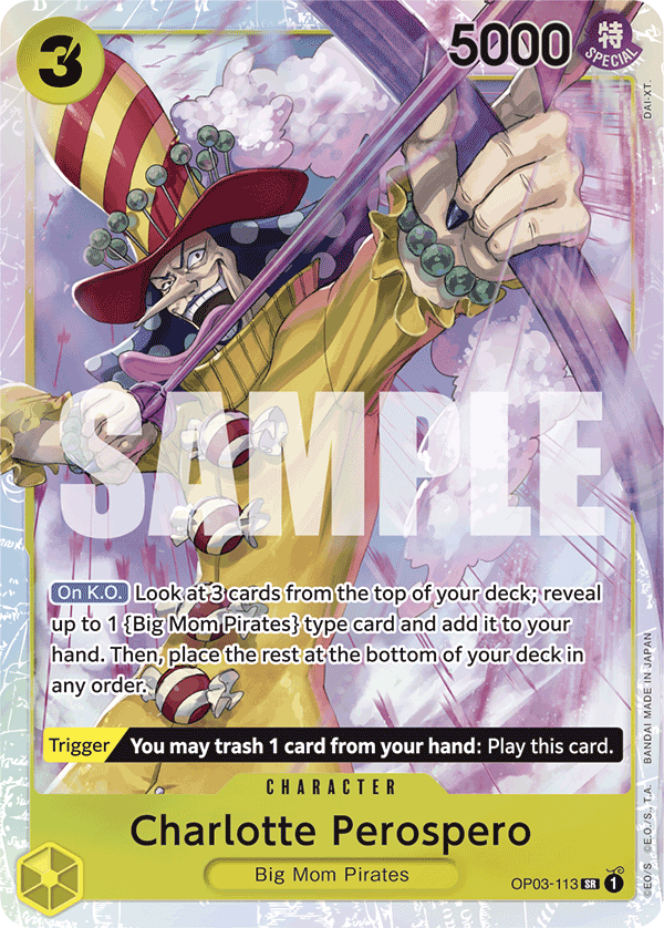 Charlotte Perospero - OP03-113 - ONE PIECE CARD THE BEST