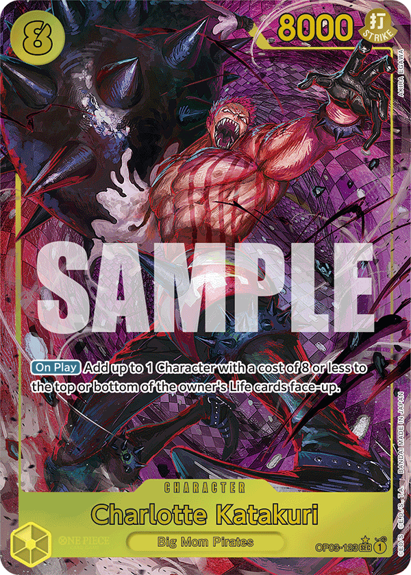 Charlotte Katakuri (Alternate Art) - OP03-123 - ONE PIECE CARD THE BEST