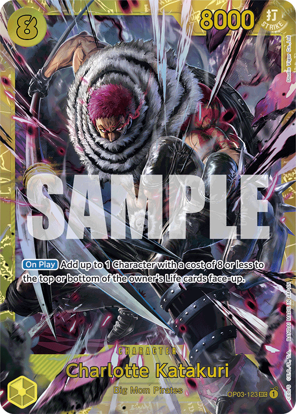 Charlotte Katakuri - OP03-123 - ONE PIECE CARD THE BEST