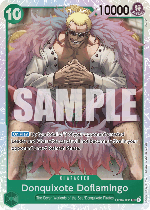 Donquixote Doflamingo - OP04-031 - ONE PIECE CARD THE BEST