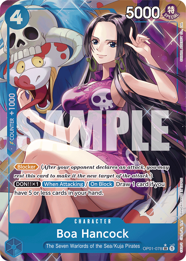 Boa Hancock (Alternate Art) - OP01-078 - ONE PIECE CARD THE BEST