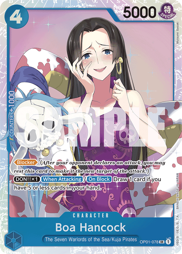 Boa Hancock - OP01-078 - ONE PIECE CARD THE BEST