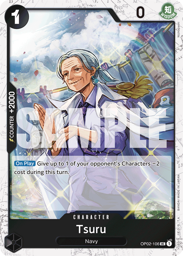 Tsuru (Jolly Roger Foil) - OP02-106 - ONE PIECE CARD THE BEST