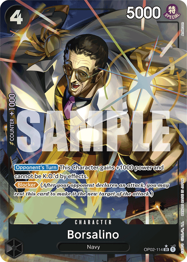 Borsalino (Full Art) - OP02-114 - ONE PIECE CARD THE BEST