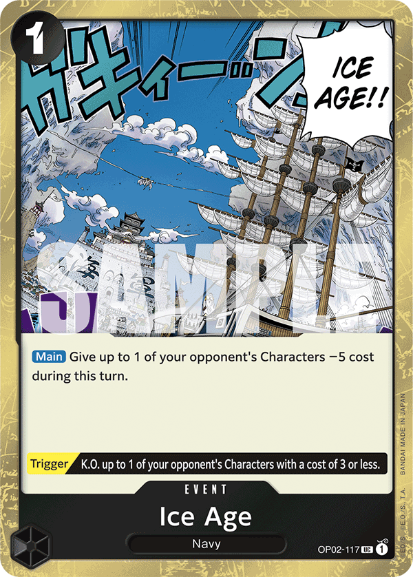 Ice Age (Jolly Roger Foil) - OP02-117 - ONE PIECE CARD THE BEST