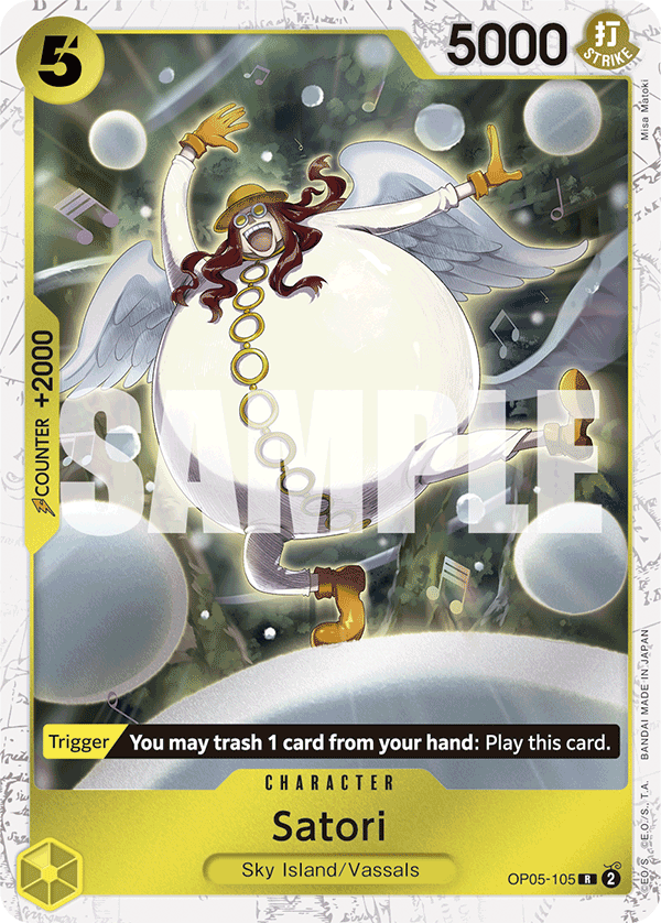 Satori (Jolly Roger Foil) - OP05-105 - ONE PIECE CARD THE BEST