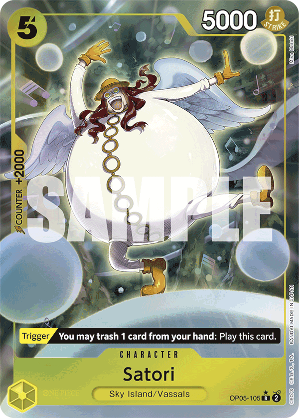 Satori (Full Art) - OP05-105 - ONE PIECE CARD THE BEST