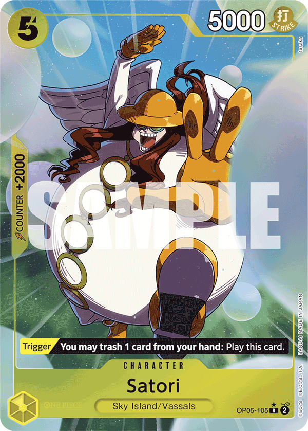 Satori (Alternate Art) - OP05-105 - ONE PIECE CARD THE BEST