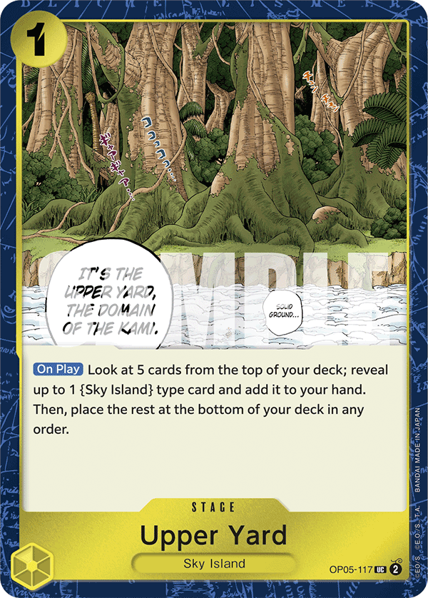 Upper Yard (Jolly Roger Foil) - OP05-117 - ONE PIECE CARD THE BEST
