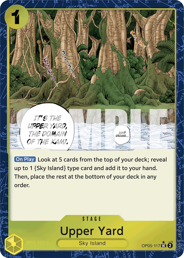 Upper Yard (Textured Foil) - OP05-117 - ONE PIECE CARD THE BEST