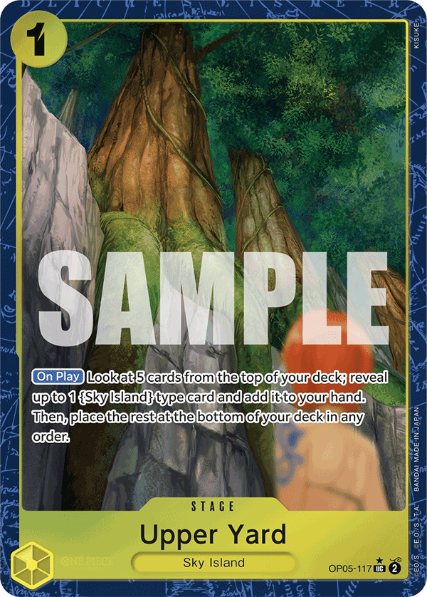 Upper Yard (Alternate Art) - OP05-117 - ONE PIECE CARD THE BEST