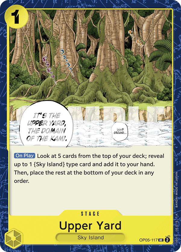 Upper Yard - OP05-117 - ONE PIECE CARD THE BEST
