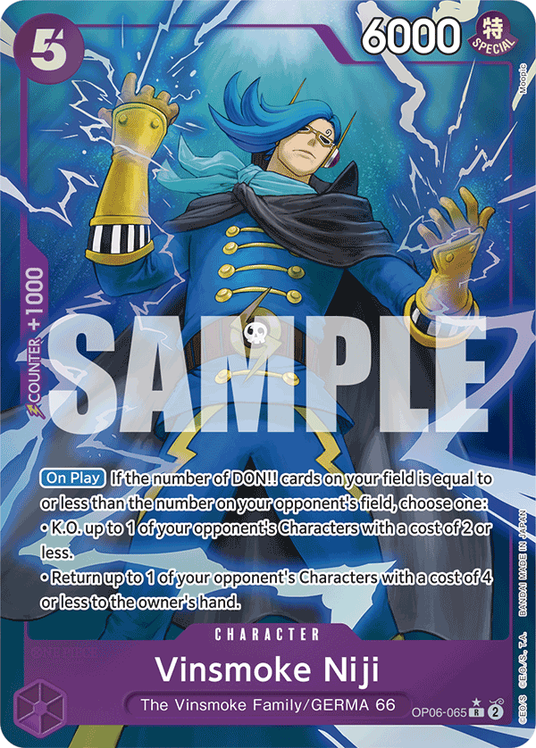 Vinsmoke Niji (Full Art) - OP06-065 - ONE PIECE CARD THE BEST