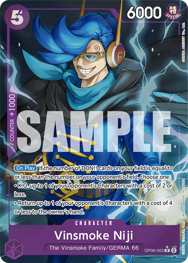 Vinsmoke Niji (Alternate Art) - OP06-065 - ONE PIECE CARD THE BEST