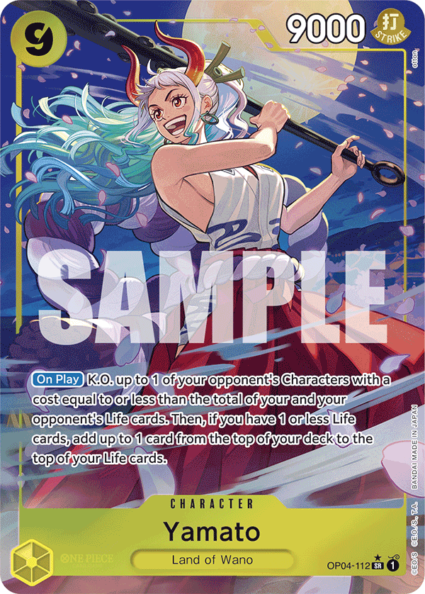 Yamato (Alternate Art) - OP04-112 - ONE PIECE CARD THE BEST