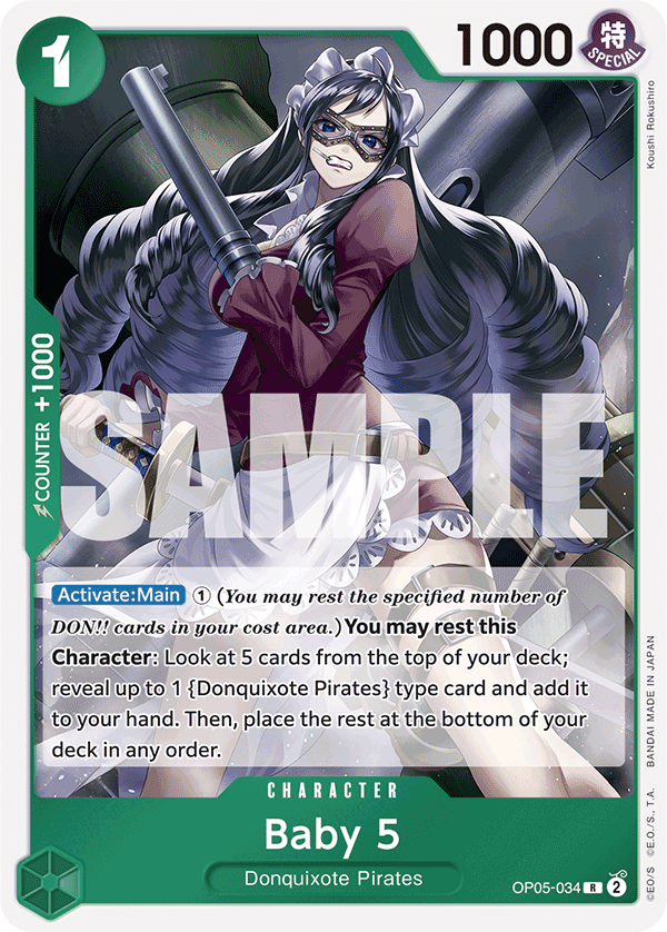 Baby 5 - OP05-034 - ONE PIECE CARD THE BEST