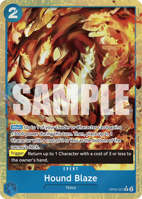 Hound Blaze (Alternate Art) - OP05-057 - ONE PIECE CARD THE BEST
