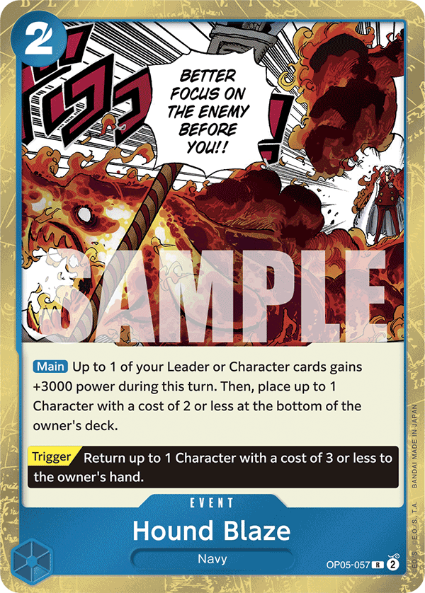 Hound Blaze - OP05-057 - ONE PIECE CARD THE BEST