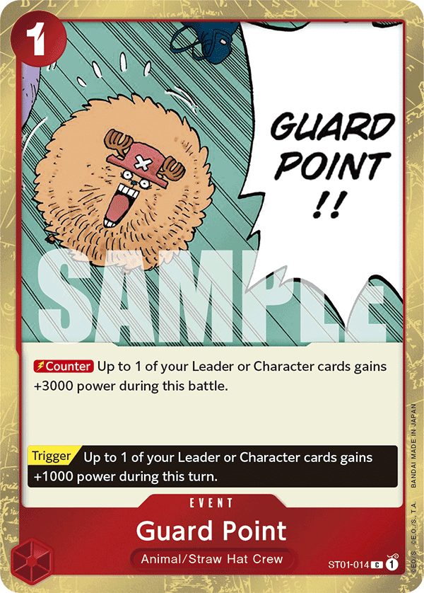 Guard Point (Jolly Roger Foil) - ST01-014 - ONE PIECE CARD THE BEST