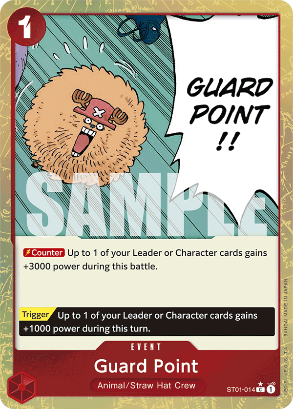 Guard Point (Textured Foil) - ST01-014 - ONE PIECE CARD THE BEST